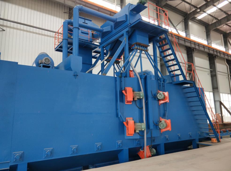 鋼結構拋丸機如何對鋼結構進行拋丸除銹的